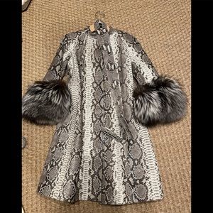 Beautiful python skin jacket from Istanbul